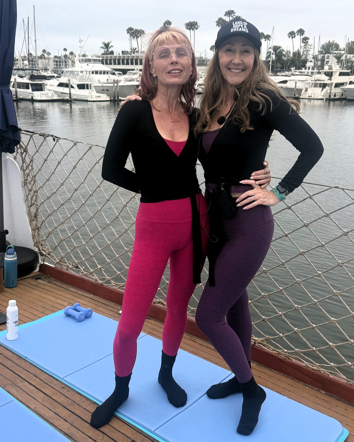 Noel Teubner and Renay Compere in Marina del Rey